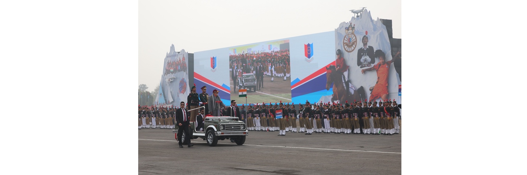 **प्रधानमंत्री ने नई दिल्ली के करियप्पा ग्राउंड में आयोजित वार्षिक एनसीसी पीएम रैली 2026 में भाग लिया।**