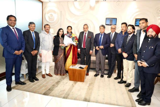 All-party delegation was welcomed and received by Consul General, Ms. Ruby Jaspreet at Cape Town for a meeting with various ministers and parliamentarians of South Africa.