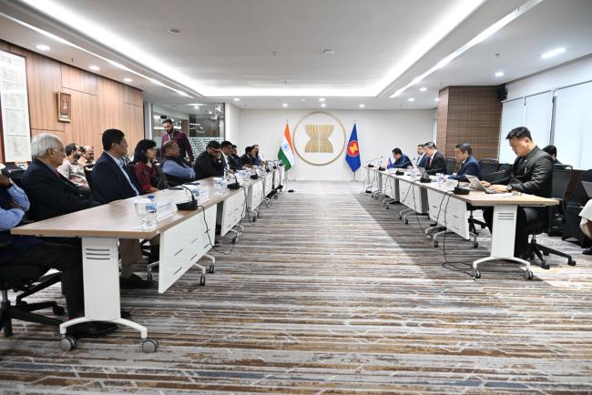 Secretary-General of ASEAN, Dr. Kao Kim Hourn, received a courtesy call from the delegation of Indian Parliamentarians at the ASEAN Headquarters/ASEAN Secretariat.