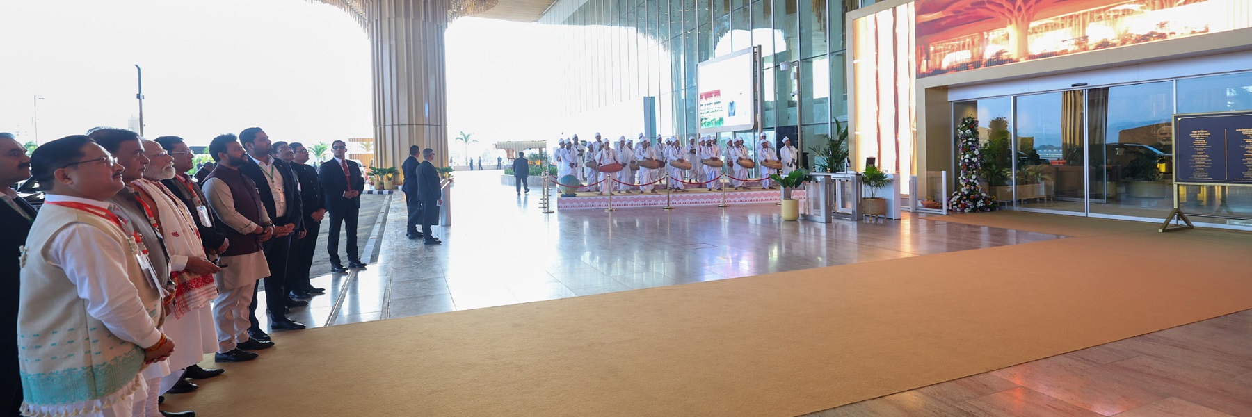 PM inaugurates the New Terminal Building of Lokapriya Gopinath Bardoloi International Airport, in Guwahati, Assam