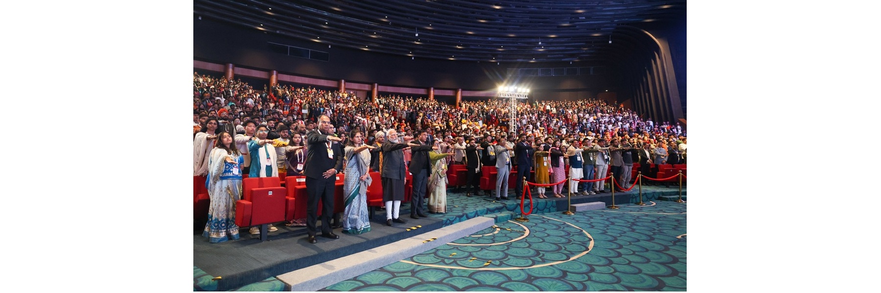 PM participates the concluding session of the Viksit Bharat Young Leaders Dialogue 2026, in Bharat Mandapam, New Delhi