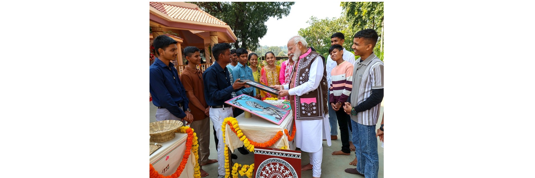PM interacting with Exam Warriors during the 2nd episode of 9th edition of Pariksha Pe Charcha 2026, in New Delhi