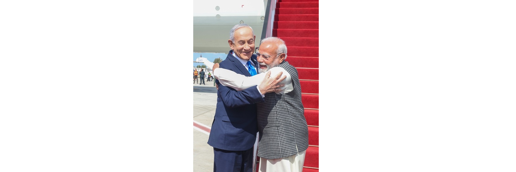 PM arrives at Ben Gurion International Airport, in Israel