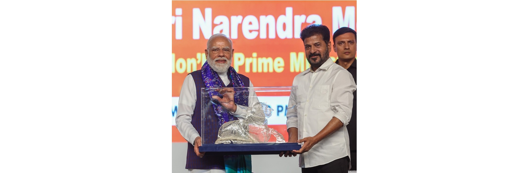 तेलंगाना के हैदराबाद में कई विकास परियोजनाओं के शिलान्यास, उद्घाटन और राष्ट्र को समर्पण के अवसर पर प्रधानमंत्री।